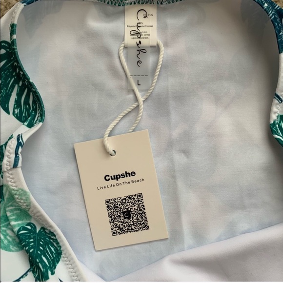 Cupshe Swim Nwt High Waisted Floral Cupshe Bottoms Poshmark